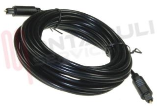 Immagine di CAVO OTTICO TOSLINK - TOSLINK MT.5 D=4MM.