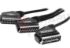 Immagine di CAVO SCART 21 POLI 3 SCART VIDEO/TV/READER MT.1,5