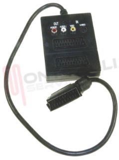 Immagine di SCART BASE 2 POSTI+SWITCH+3RCA+1S-VIDEO
