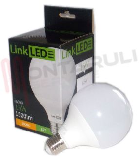Immagine di LAMPADA GLOBO LED E27 15W 230V 3000°K (RESA/105W) Ø95MM.