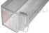 Immagine di BALCONCINO BOTTIGLIE TRASPARENTE 495X100X105MM.