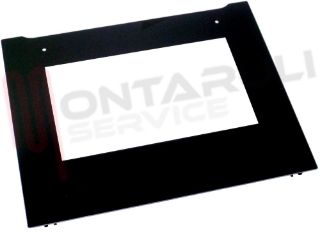 Immagine di VETRO FORNO ALT.465X595MM. NERO ESTERNO