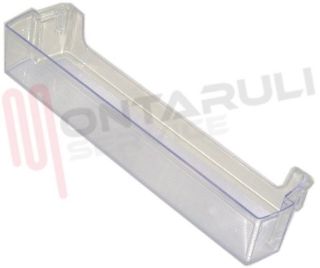 Immagine di BALCONCINO BOTTIGLIE TRASPARENTE BLU 585X130X100MM.
