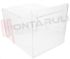 Immagine di CASSETTO VERDURA TRASPARENTE 220X280X180/225MM. NEUTRO 7902