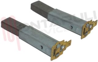 Immagine di COPPIA SPAZZOLE IDROPULITRICE 6,3X11,2X36MM.
