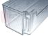 Immagine di BALCONCINO BOTTIGLIE TRASPARENTE BLU 480X115X95MM.