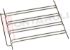 Immagine di GRIGLIA FORNO LATERALE 330X285MM. DESTRA