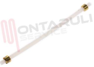 Immagine di TUBO VAPORE L=205MM. +2 BOCCOLE OTTONE Ø7MM.