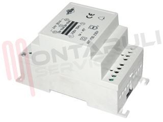 Immagine di TRASFORMATORE DIN/PARETE 30VA 220V 12/24V 3 MODULI APRIPORTA