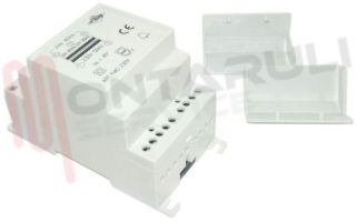 Immagine di TRASFORMATORE DIN/PARETE 40VA 220V 12/24V 3 MODULI APRIPORTA