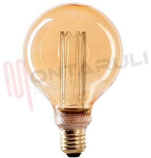 Immagine di LAMPADA GLASSLIGHT GLOBO LED E27 4W 230V 2000°K ANTIQUE