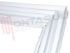 Immagine di GUARNIZIONE MAGNETICA 4L BIANCA ALT.515X590MM. SEZ.X