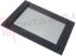 Immagine di VETRO FORNO CON FORI  MANIGLIA ALT.470X595MM. NERO
