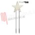 Immagine di STELLA LUMINOSA 3D 80LED Ø35CM. LUCE FISSA CALDA CON TIMER
