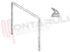 Immagine di GUARNIZIONE PORTA FORNO 3 LATI 400X310MM. 2G+2L STAR