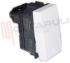 Immagine di PULSANTE 1P NO 10A BIANCO SERIE LIGHT