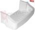 Immagine di BALCONCINO BARATTOLI BASSO BIANCO 220X115X70MM.