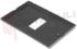 Immagine di PLACCA RETTANGOLARE NERA 1 POSTO SERIE MAGIC
