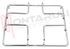 Immagine di GRIGLIA 1 FUOCO FILO 238X203MM. CROMATA SAMET